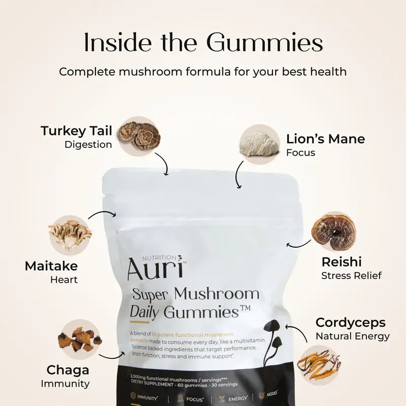 Super Mushroom Daily Gummies