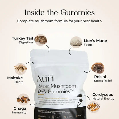 Super Mushroom Daily Gummies