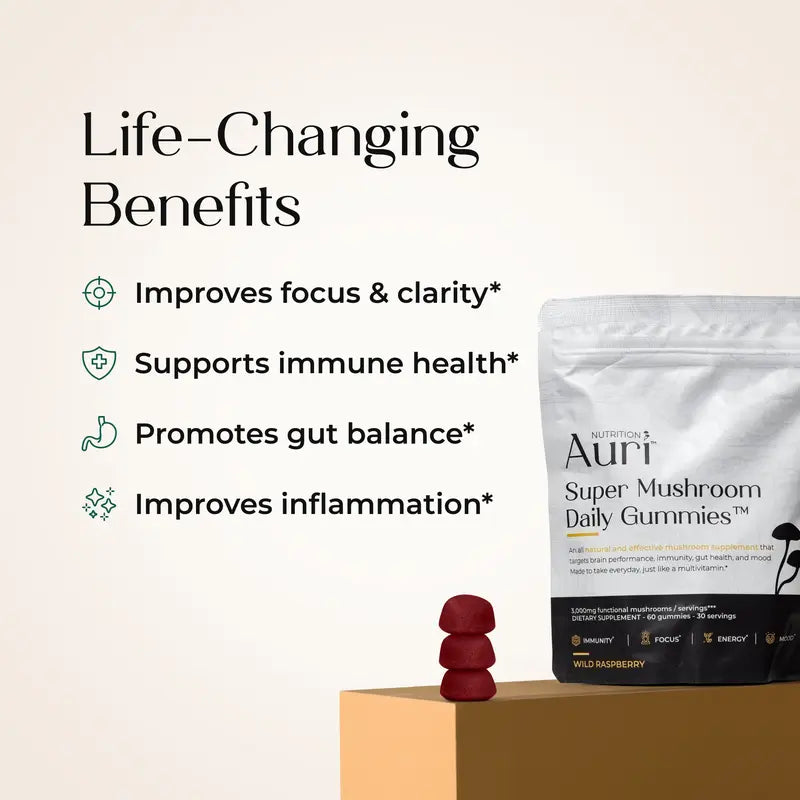 Super Mushroom Daily Gummies