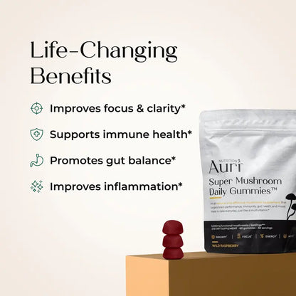 Super Mushroom Daily Gummies