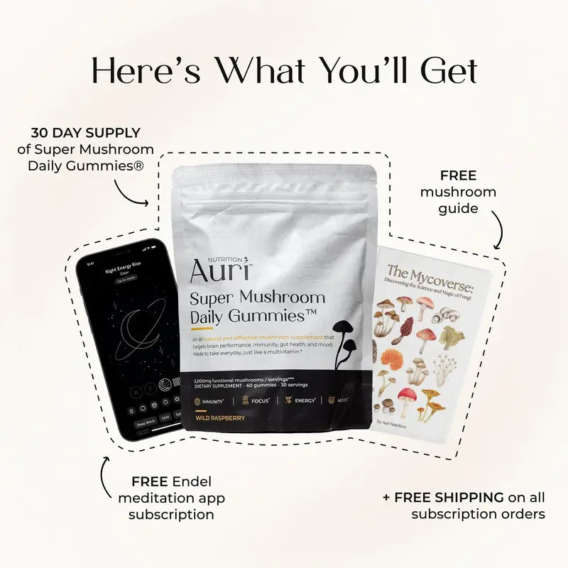 Super Mushroom Daily Gummies